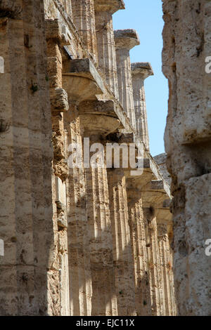 Temple of Hera (Temple of Neptune) Stock Photo