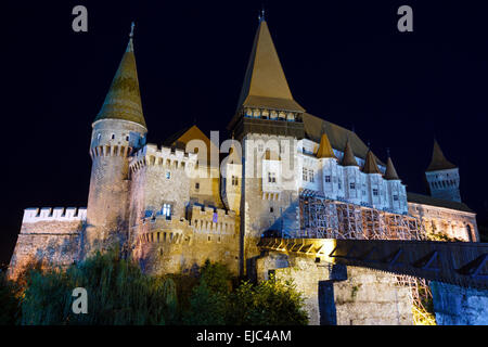 Corvin Castle (Romania) Stock Photo