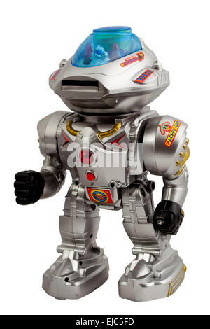 Silver automatic toy Stock Photo