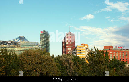 Potsdam Square Berlin Germany Stock Photo