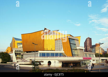 Philharmonic Hall Berlin Germany Stock Photo