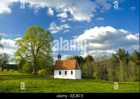 little chapel in Bavaria Stock Photo