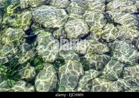 Surface water slippery surfaces Stock Photo