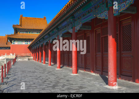 China Beijing Forbidden City architecture detail Stock Photo
