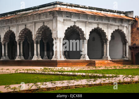 Pillar Gallery in Agra, Uttar Pradesh, India Stock Photo