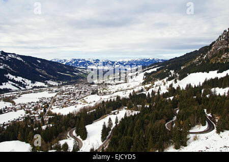 Bad Hindelang Bavaria Germany Stock Photo