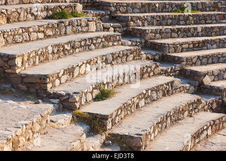 Ancient amphitheater in Ephesus Turkey Stock Photo