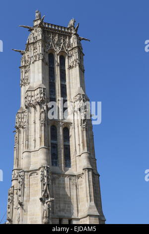 Saint Jacques Tower in Paris Stock Photo