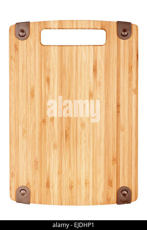 Chopping board isolated on white background Stock Photo