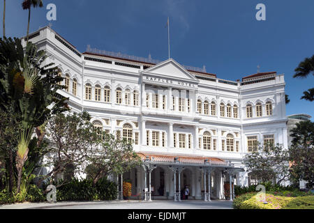 Raffles Hotel in Singapore Stock Photo