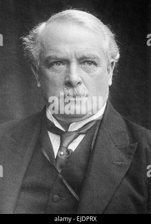 David Lloyd George, Prime Minister of the United Kingdom from 1916-1922 Stock Photo