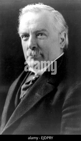 David Lloyd George, Prime Minister of the United Kingdom from 1916-1922 Stock Photo