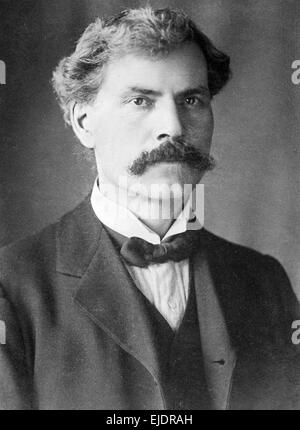 James Ramsay MacDonald, British statesman who was the first ever Labour Party Prime Minister of the United Kingdom Stock Photo