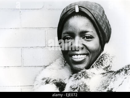 GLORIA GAYNOR Promotional photo of US singer about 1980 Stock Photo