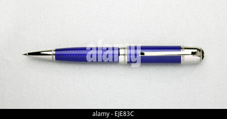 blue pen Stock Photo