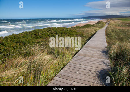 Inverness Beach, Cape Breton, Nova Scotia, Canada Stock Photo