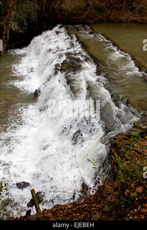 Cascading River Falls Stock Photo