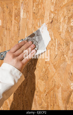 hand trowel Stock Photo