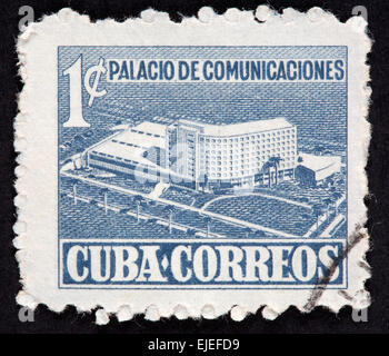 Cuban postage stamp Stock Photo