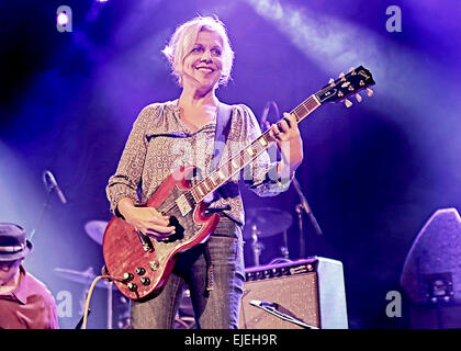 Tanya Donelly performs live at Manchester Academy Featuring: Tanya Donelly Where: Manchester, United Kingdom When: 19 Sep 2014 Stock Photo