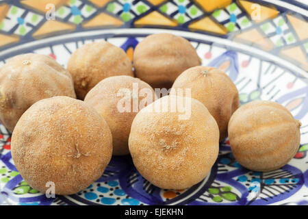 dried limes Stock Photo