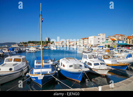 Vodice old town. Touristic destination in Croatia Stock Photo - Alamy