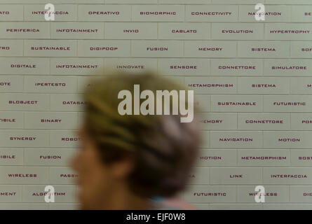 The Brain, subway - Metro Naples Italy Stock Photo