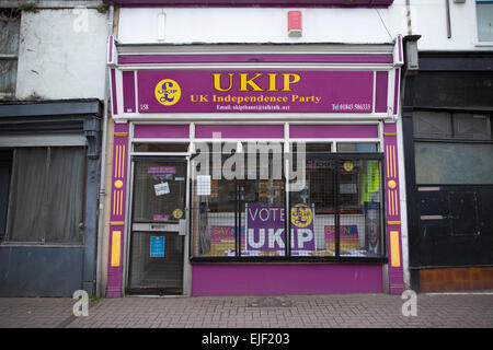 UKIP South Thanet campaign offices ahead of the general election in Ramsgate, UK Stock Photo