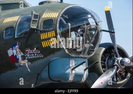 nose art on a WWII B-17 bomber Stock Photo - Alamy