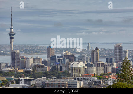 Auckland skyline, New Zealand Stock Photo