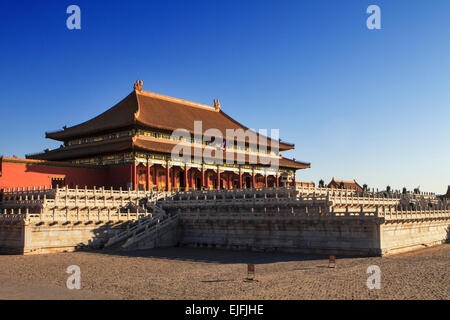 Hall of Supreme Harmony, Forbidden City, Beijing, China Stock Photo