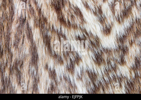 Brown Wildcat or Cheetah or Leopard fur texture for design. Stock Photo