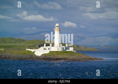 lismore light with mountains of ben cruachan range Stock Photo