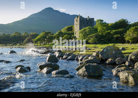 castle moy lochbuie isle of mull Stock Photo