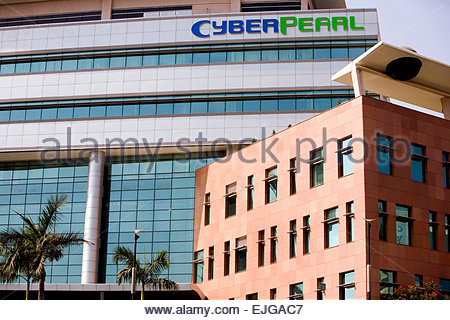 India Hyderabad Hi Tech city Accenture buildings Stock Photo: 23095303