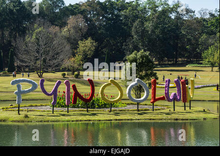 Pyinoolwn Gardens Stock Photo