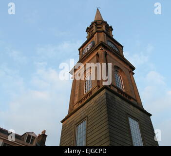 Exterior of The Steeple Falkirk Scotland  March 2015 Stock Photo