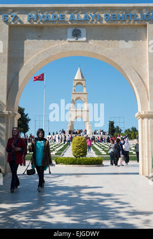 57 alay Turkish cemetery. Gallipoli National Historic Park. Gallipoli peninsula. Turkey. Stock Photo