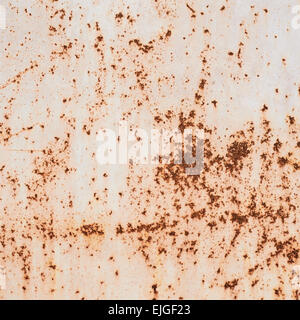 Rusty painted wall surface Stock Photo