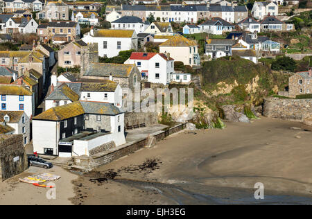The coastal village of Gorran Haven in Cornwall, UK Stock Photo