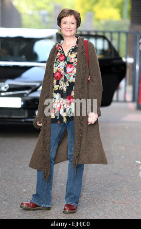 Catherine Russell outside ITV studios Featuring: Catherine Russell Where: London, United Kingdom When: 22 Sep 2014 Stock Photo