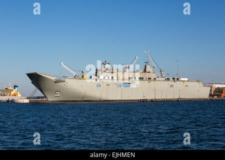 New aircraft carrier under construction for the Royal Australian Navy ...