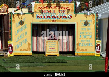 hall of mirrors fun fair clipart