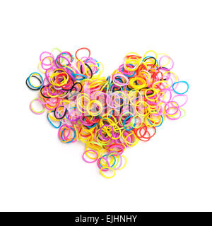 Rainbow heart bracelet Cut Out Stock Images & Pictures - Alamy