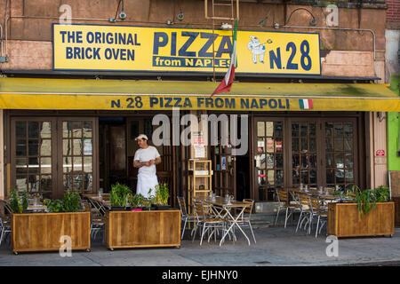 Restaurant in Greenwich Village,, New York City, USA Stock Photo