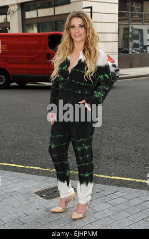 Ella Henderson at the BBC Radio 1 studios Featuring: Ella Henderson Where: London, United Kingdom When: 22 Sep 2014 Stock Photo