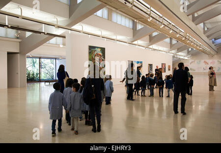 Fundação Calouste Gulbenkian, Centre for Modern Art in Lisbon - Portugal Stock Photo