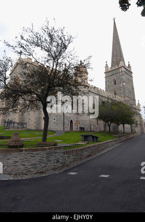 St. Columb's Cathedral, Derry, Northern Ireland Stock Photo