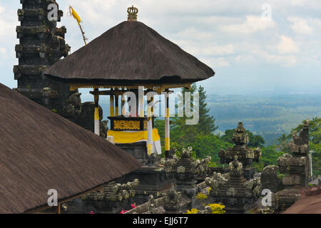 Mother Temple of Besakih, the most important, largest and holiest temple of Hindu religion in Bali, Indonesia Stock Photo