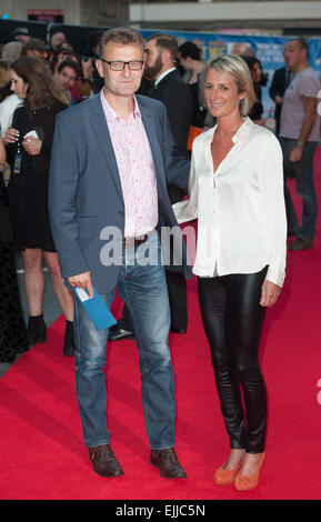 Kate Abbott-Anderson and Hugh Dennis arriving at the Premiere of What ...